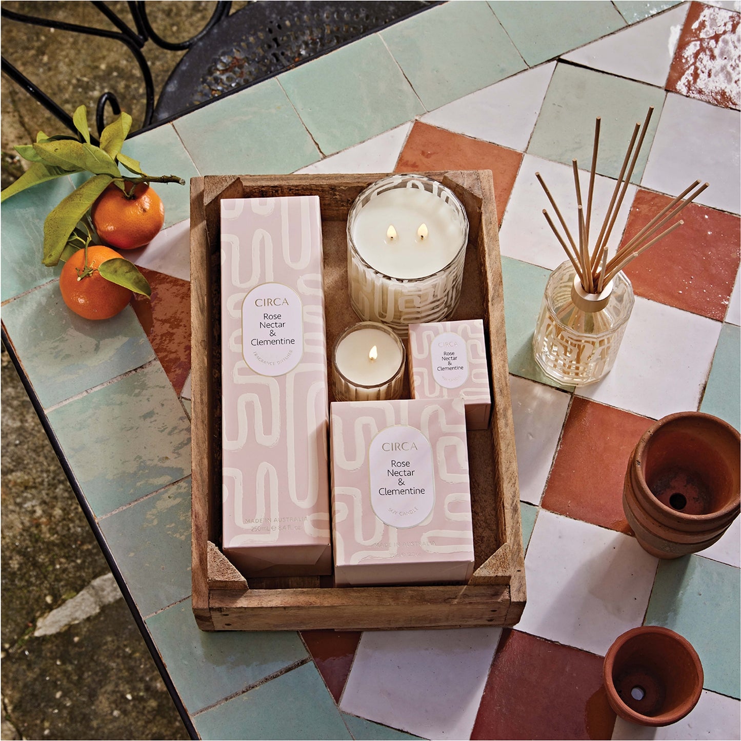 CIRCA Rose Nectar and Clementine Diffuser 250ml