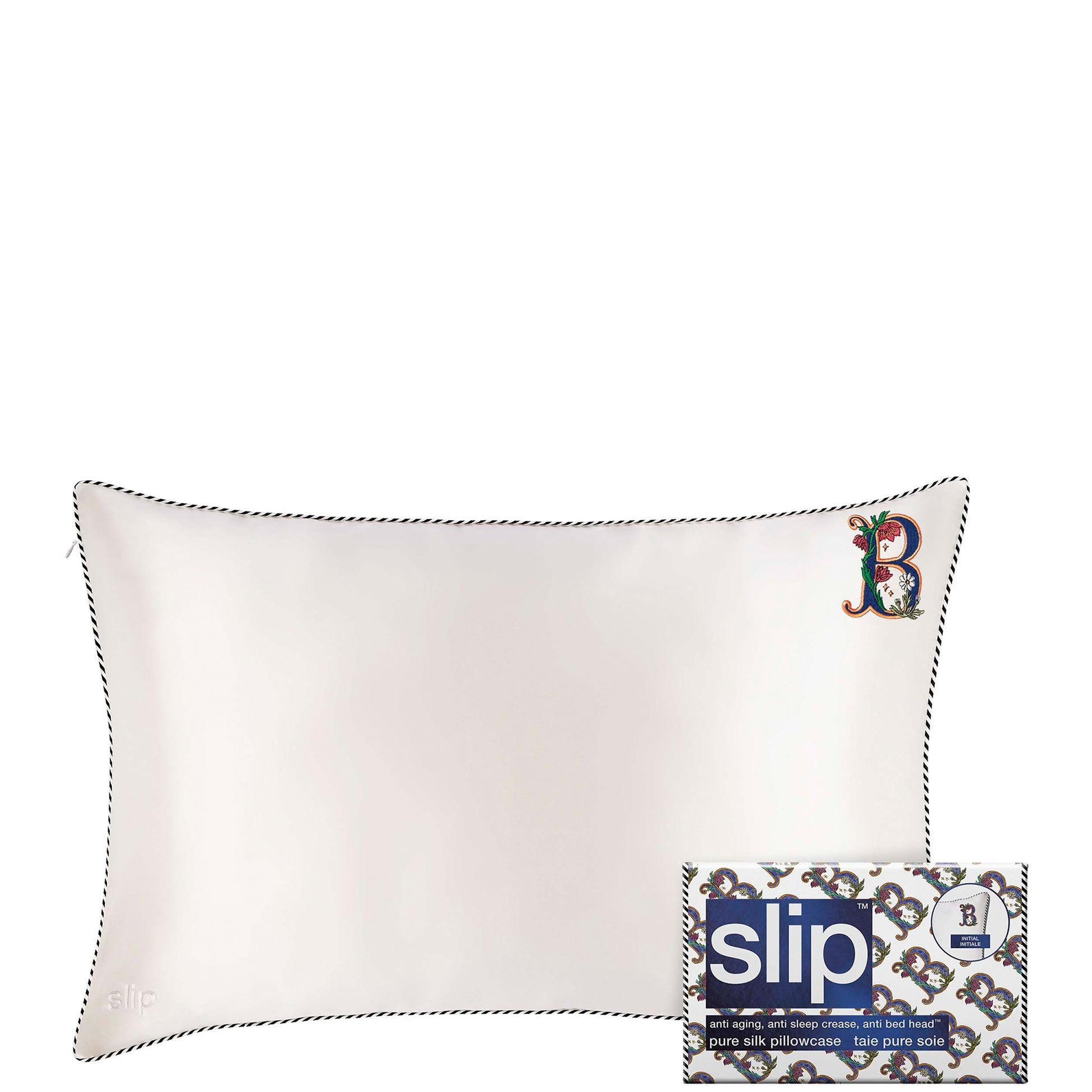 Slip Pure Silk Initial Collection Queen Pillowcase (Various Options)