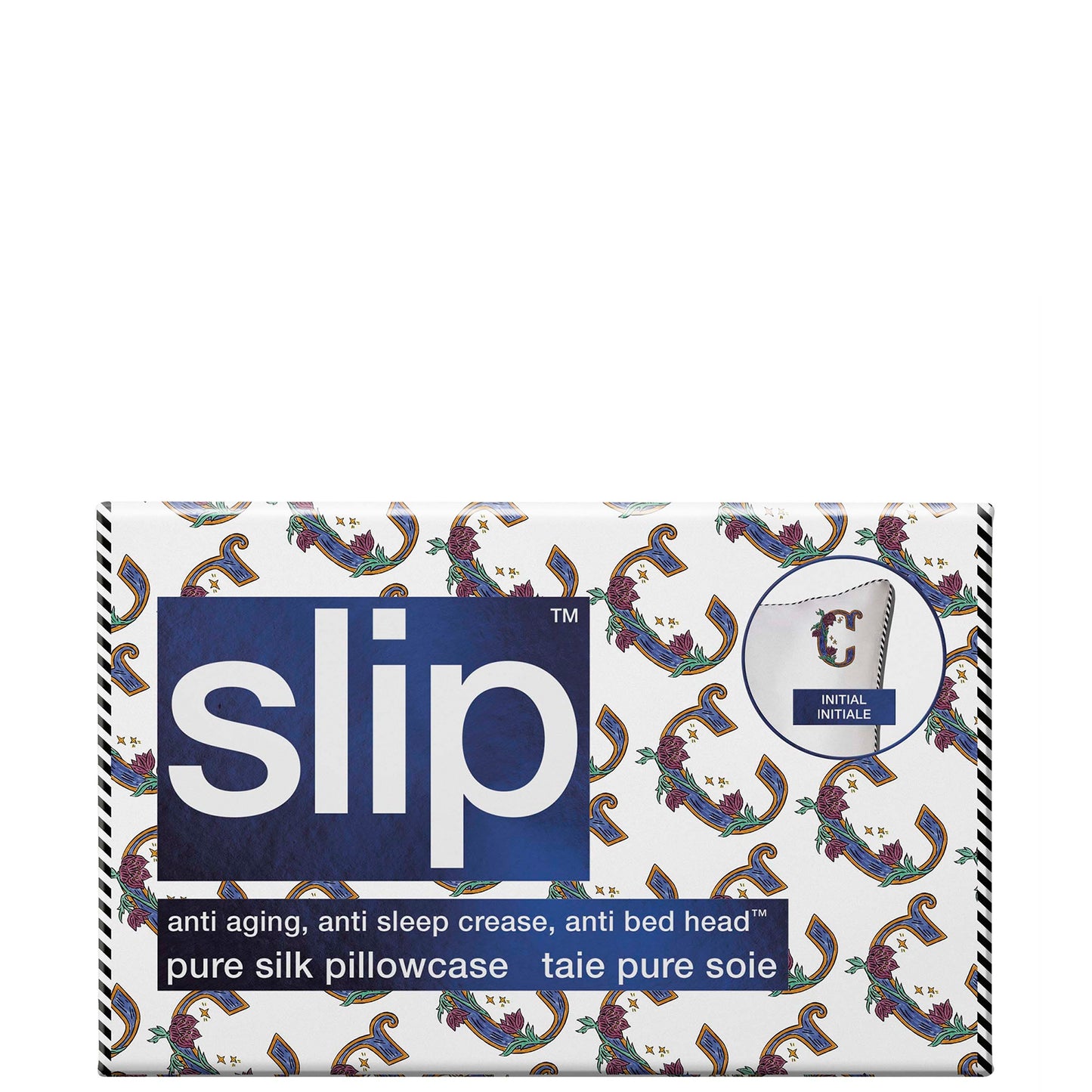 Slip Pure Silk Initial Collection Queen Pillowcase (Various Options)