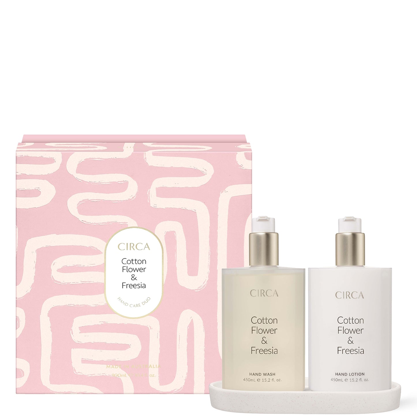 CIRCA Cotton Flower and Freesia Hand 900ml Duo