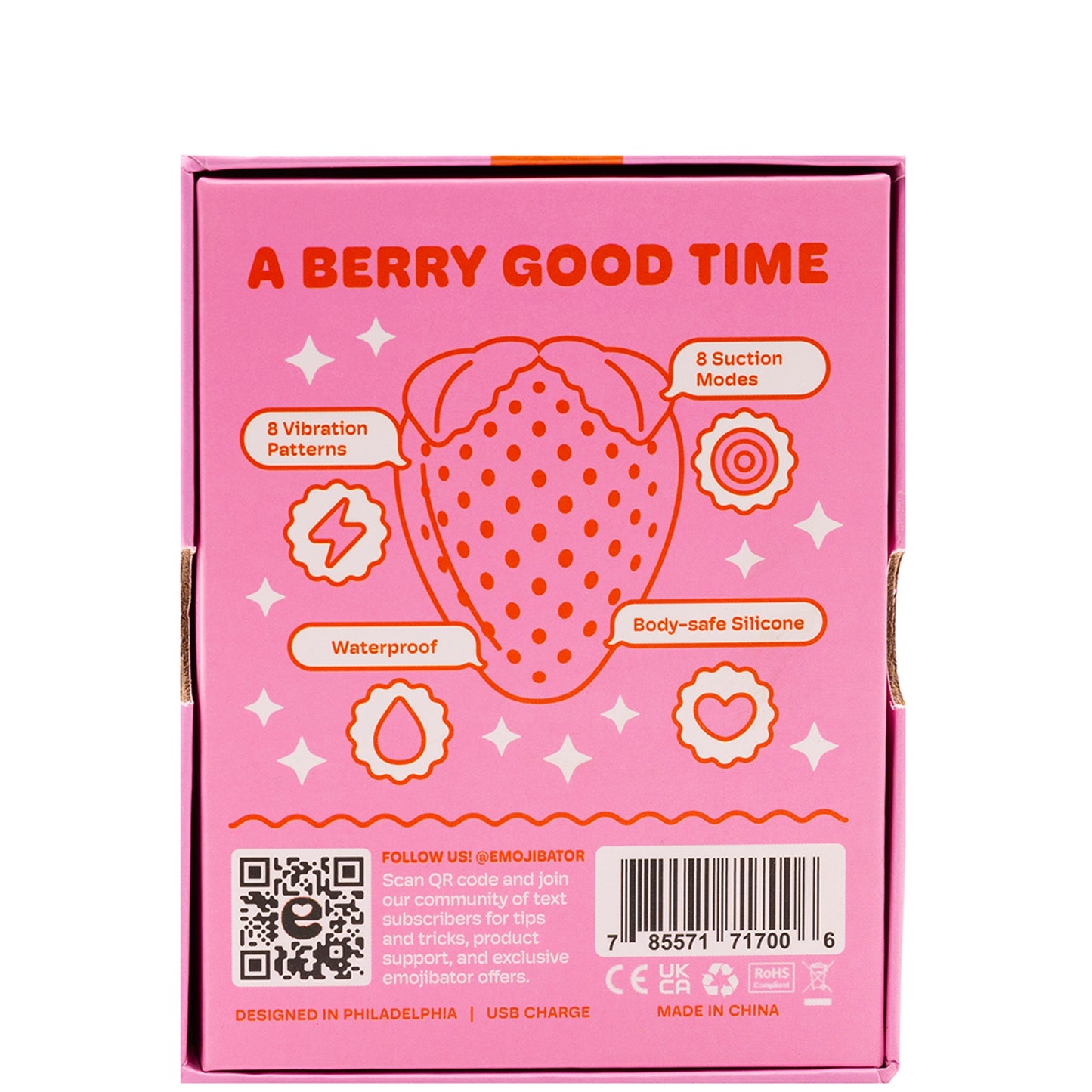 Emojibator Strawberry Device