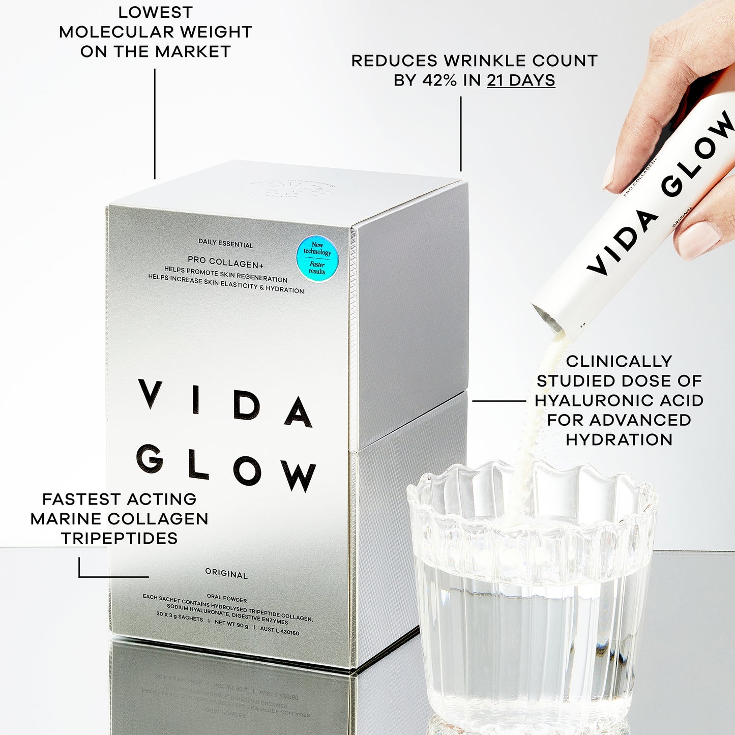Vida Glow Pro Collagen + 90g
