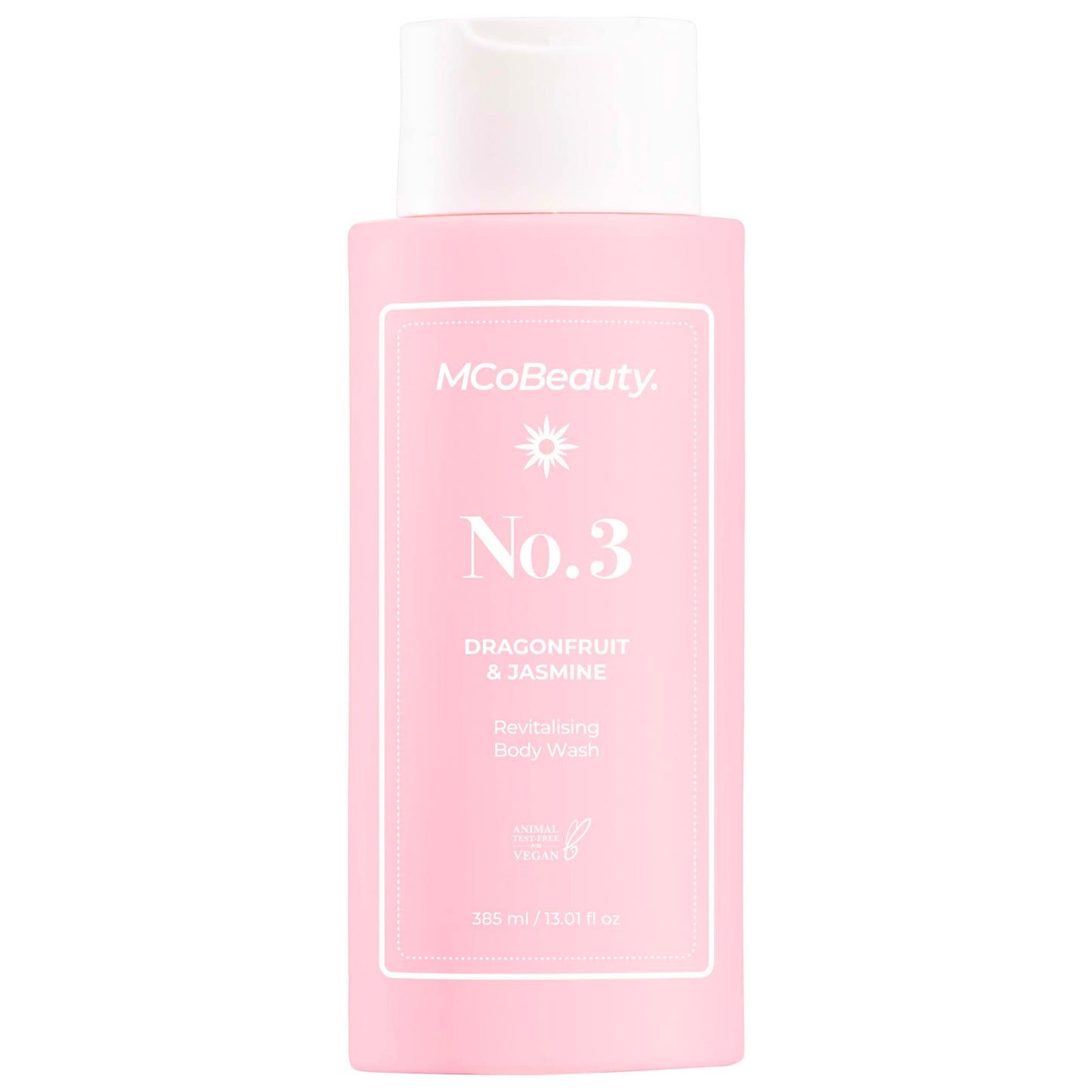 MCoBeauty Everyday Body Wash Cream-Gel 385ml - No.3 Dragonfruit & Jasmine