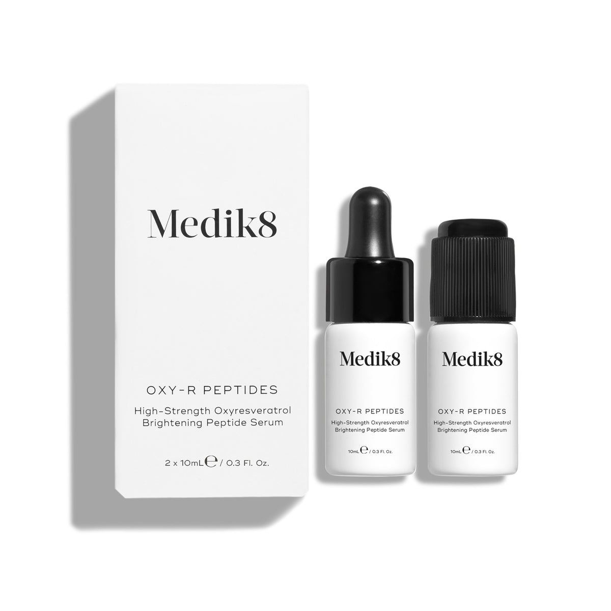 Medik8 Oxy-R Peptides 2 x 10ml - Product and Carton