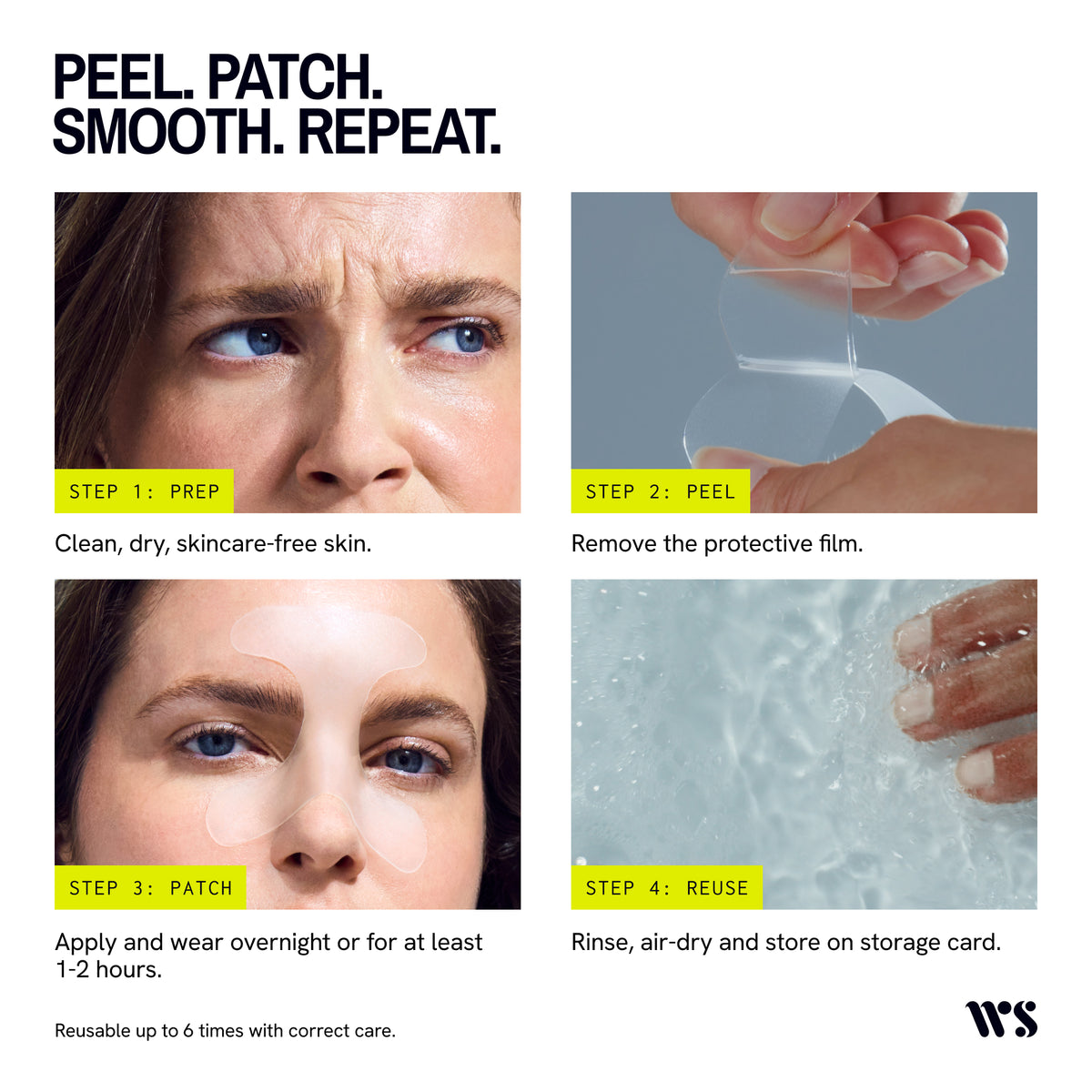 Wrinkles Schminkles Brow, Frown & Bunny Lines Wrinkle Patches - 2 Patches