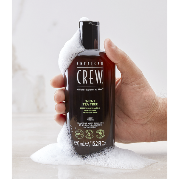 American Crew 3-In-1 Tea Tree 450ml