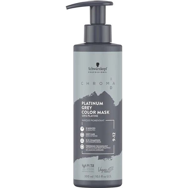 Schwarzkopf Professional ChromaID Color Mask - Platinum Grey CM 9-12 300ml