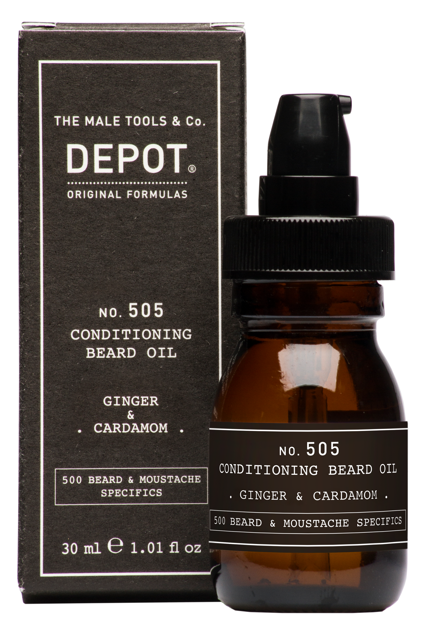 Depot No. 505 Conditioning Beard Oil - Ginger & Cardamon 30ml