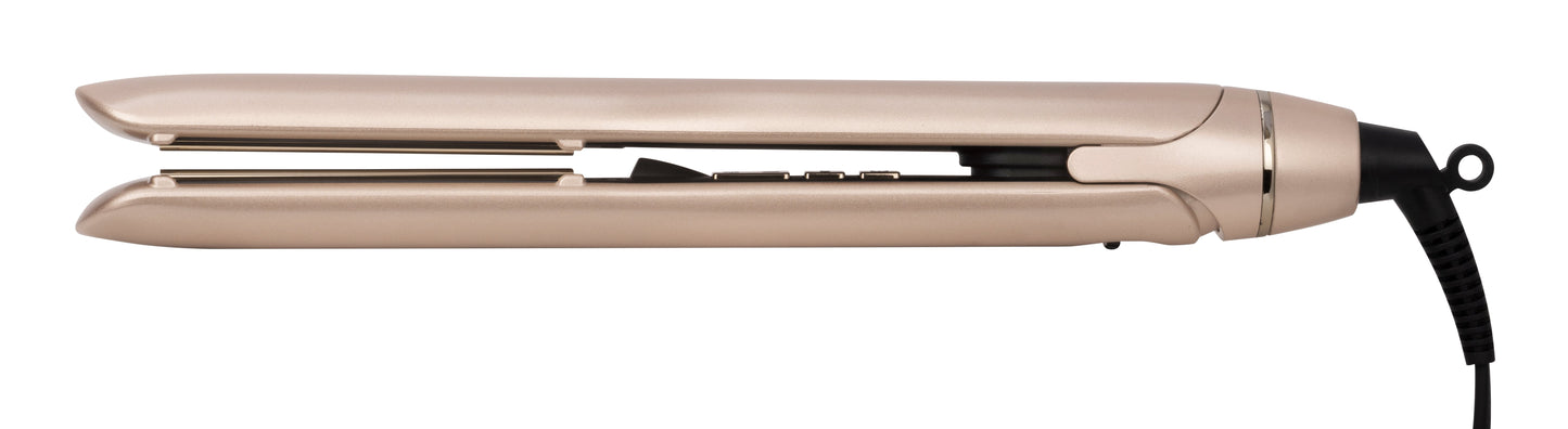 Silver Bullet Asteria Ionic Titanium 32mm Hair Straightener - Champagne