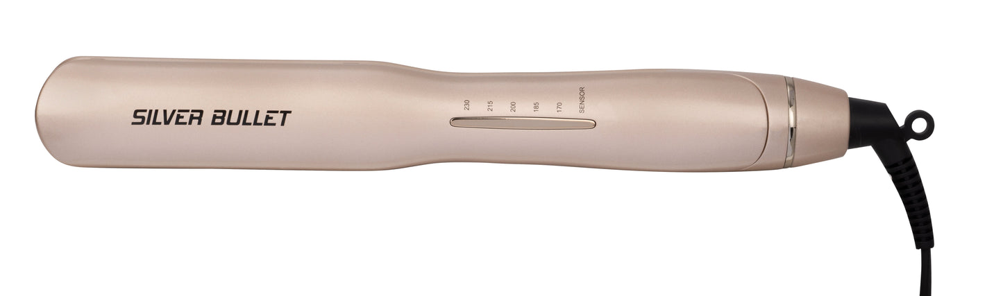 Silver Bullet Asteria Ionic Titanium 32mm Hair Straightener - Champagne