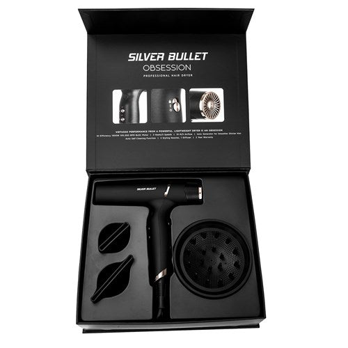 Silver Bullet Obsession Hair Dryer - Black