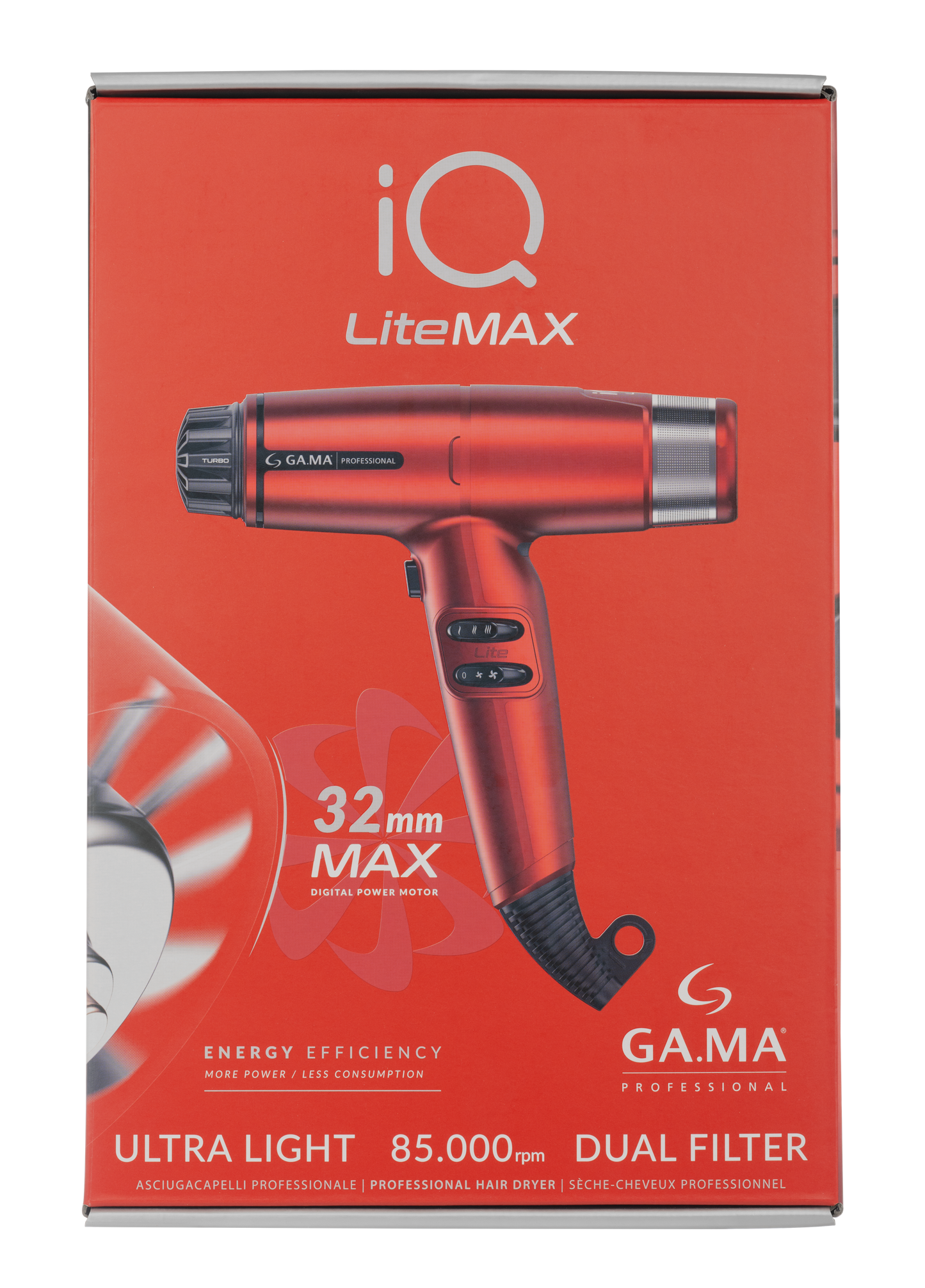 Gama Professional IQ Lite Max - Red