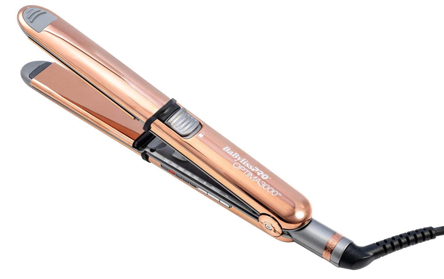 BaBylissPRO Optima 3000 Straightener - Rose Gold 32mm