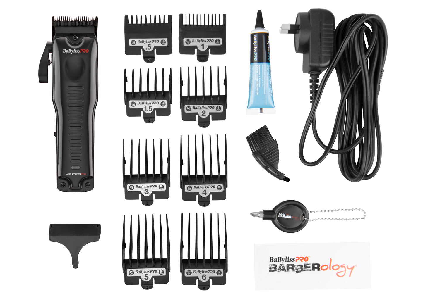 BaBylissPRO Lo-ProFX Clipper - Black Cord/Cordless