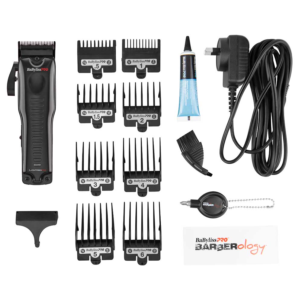 BaBylissPRO Lo-ProFX Trimmer -Black Cord/Cordless