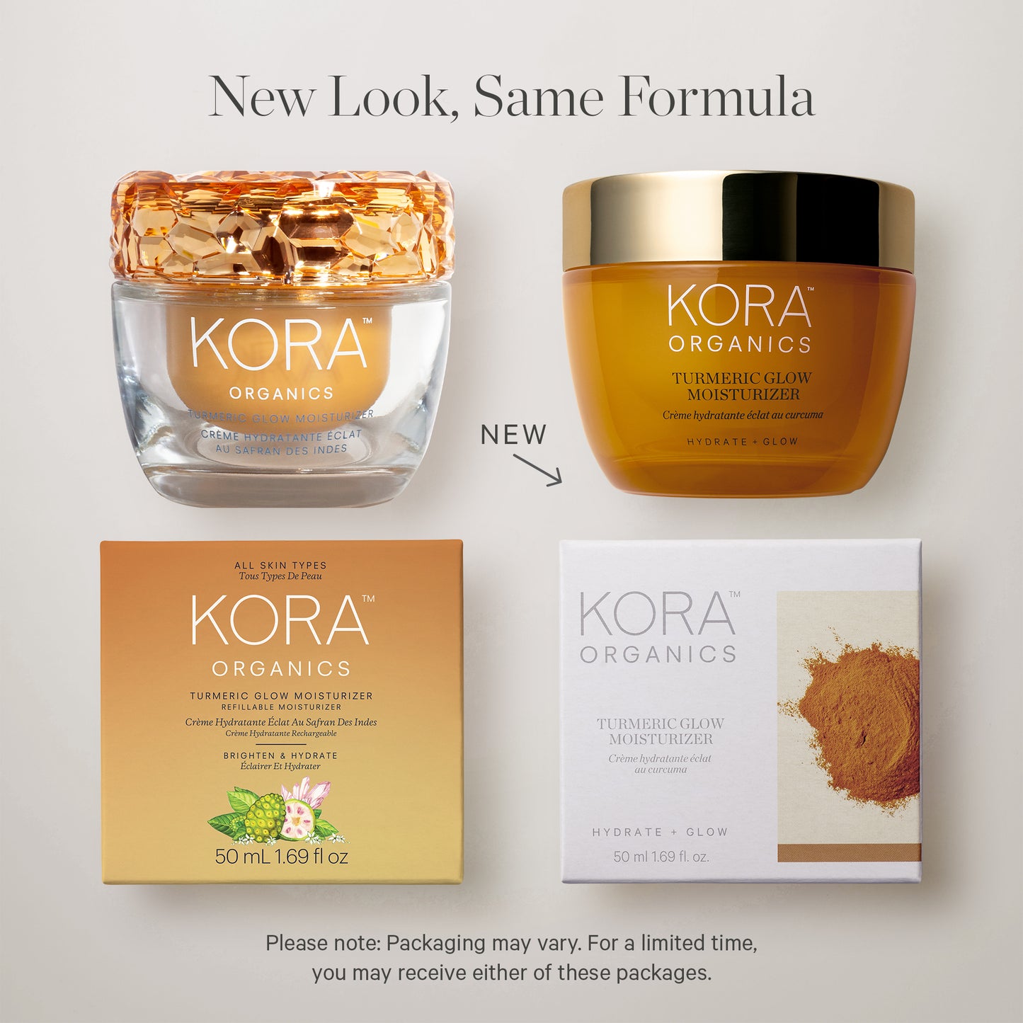 KORA Organics Turmeric Glow Moisturizer 50ml