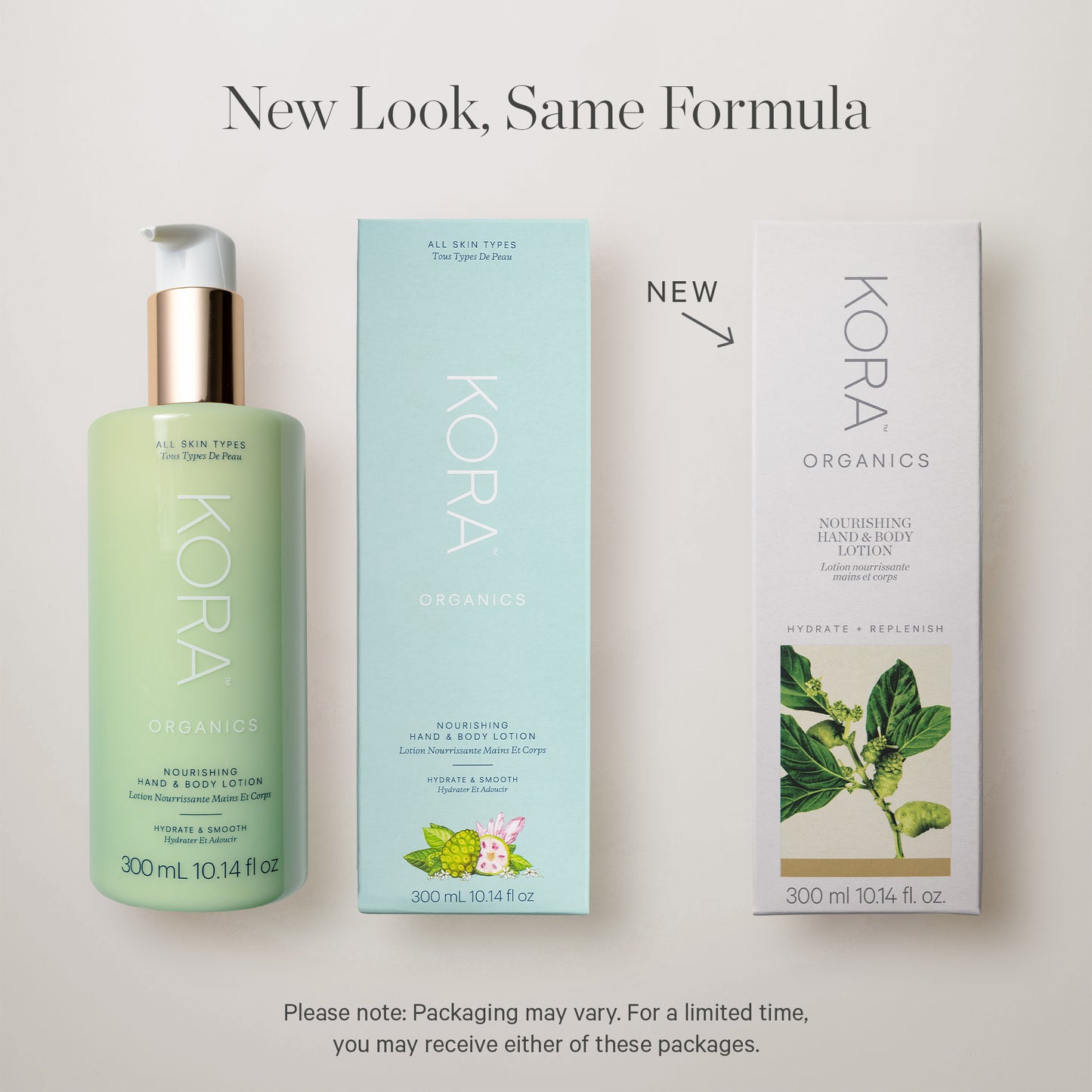 KORA Organics Nourishing Hand and Body Lotion 300ml