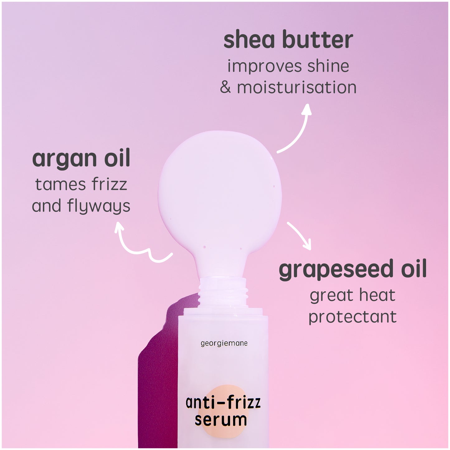 georgiemane Anti-Frizz Serum 100ml