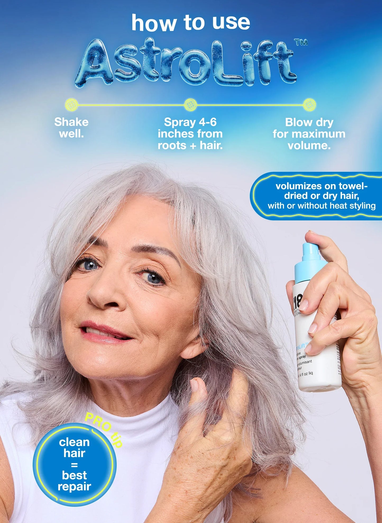 K18 AstroLift Volume Spray 118ml