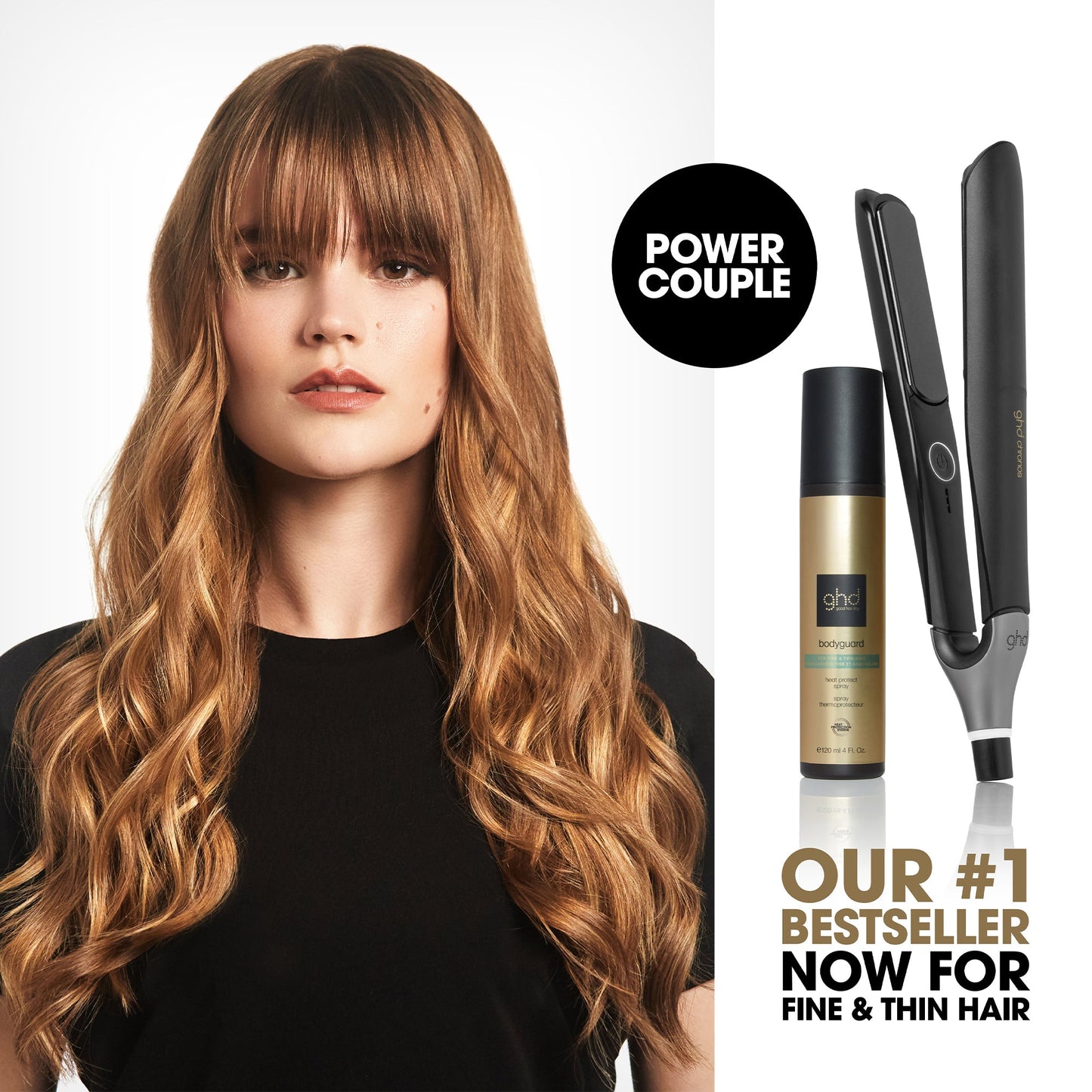 ghd Bodyguard - Heat Protect Spray For Fine And Thin Hair 120ml