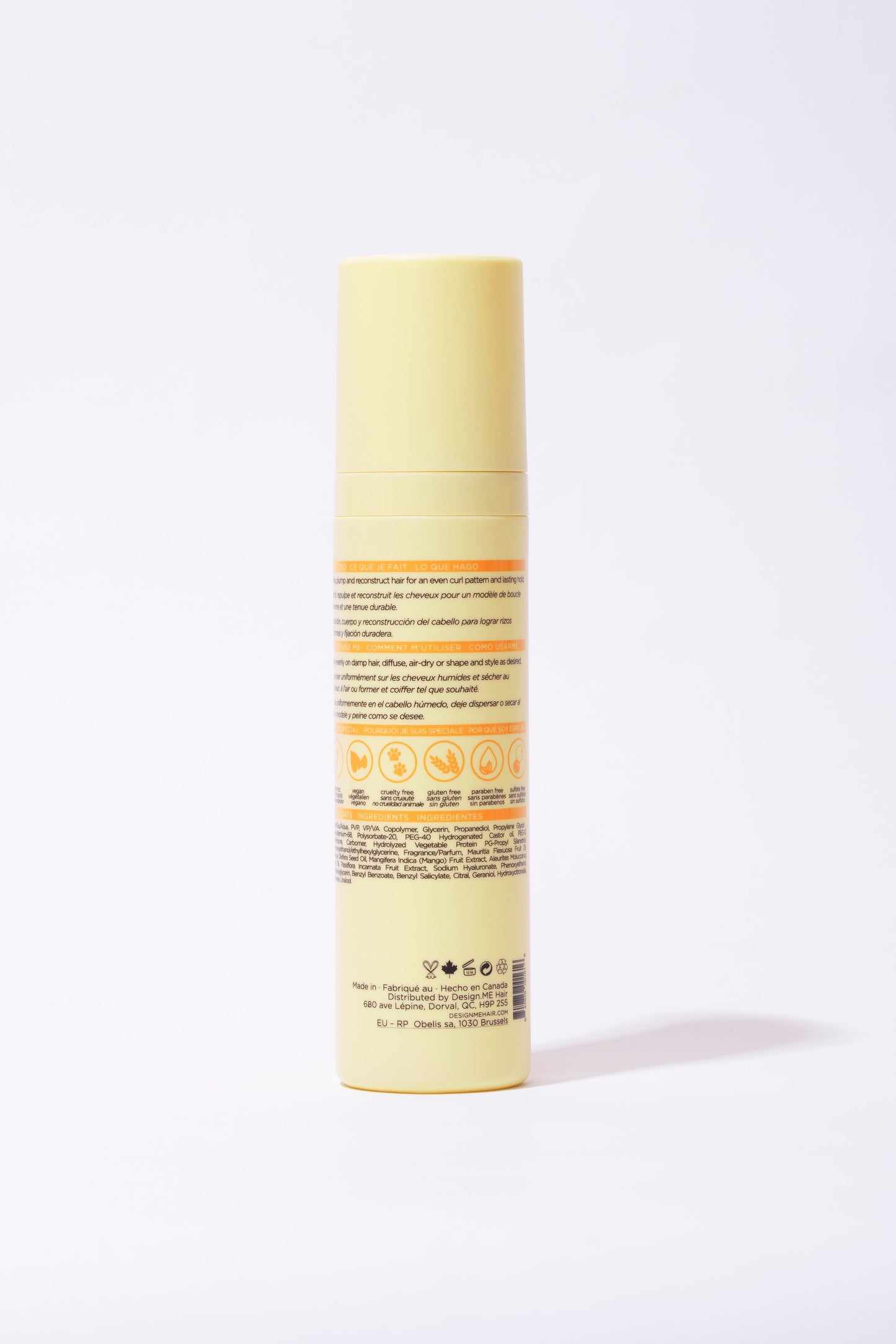 Design.ME Bounce Me Curl Gel Spray 230ml
