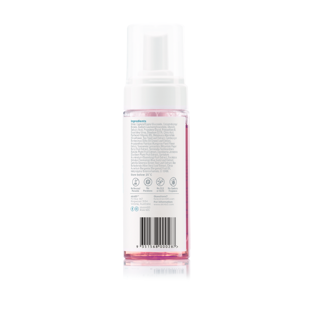 SkinB5 Acne Control Australian Botanical Cleansing Mousse 150ml