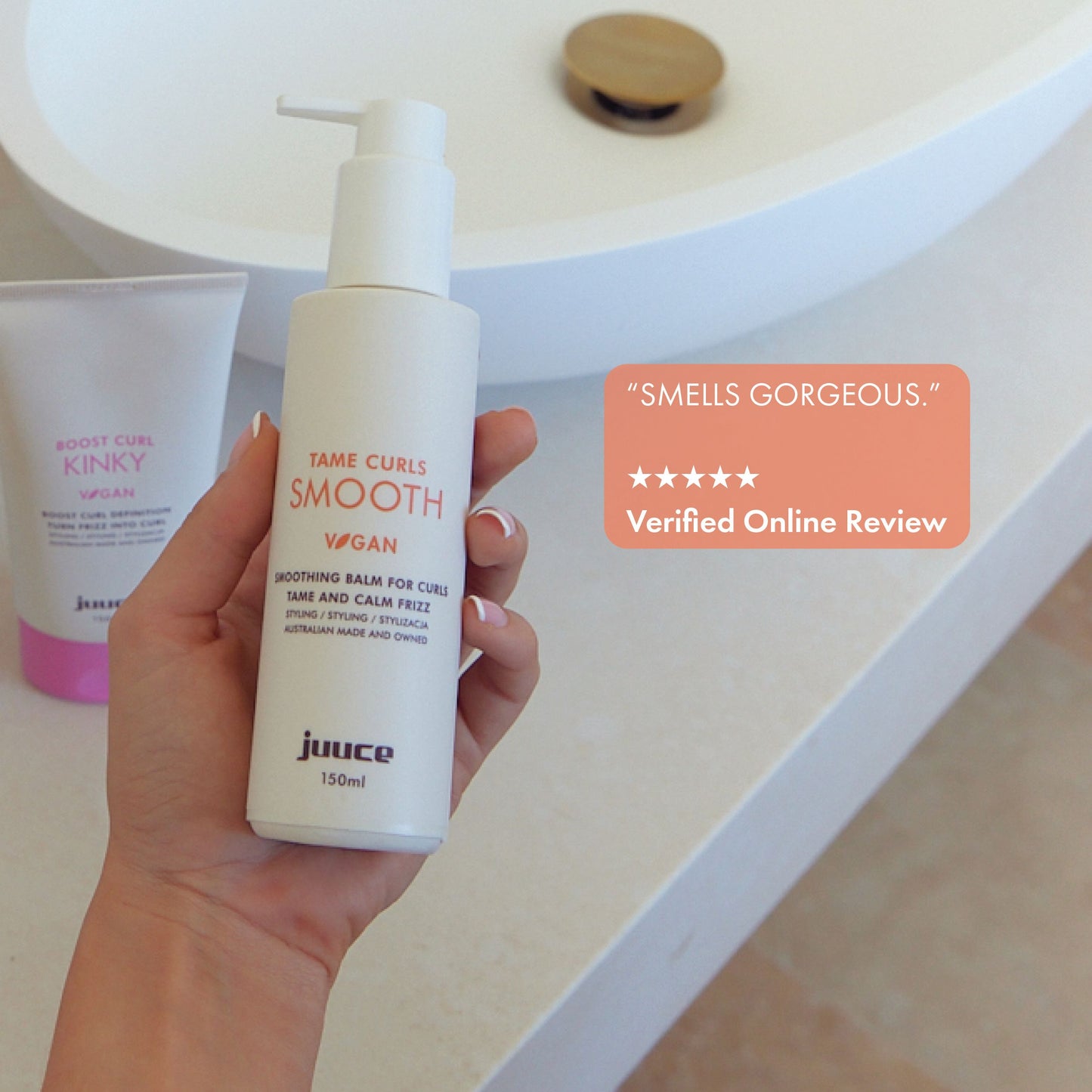 Juuce Tame Curls Smooth Smoothing Balm 150ml
