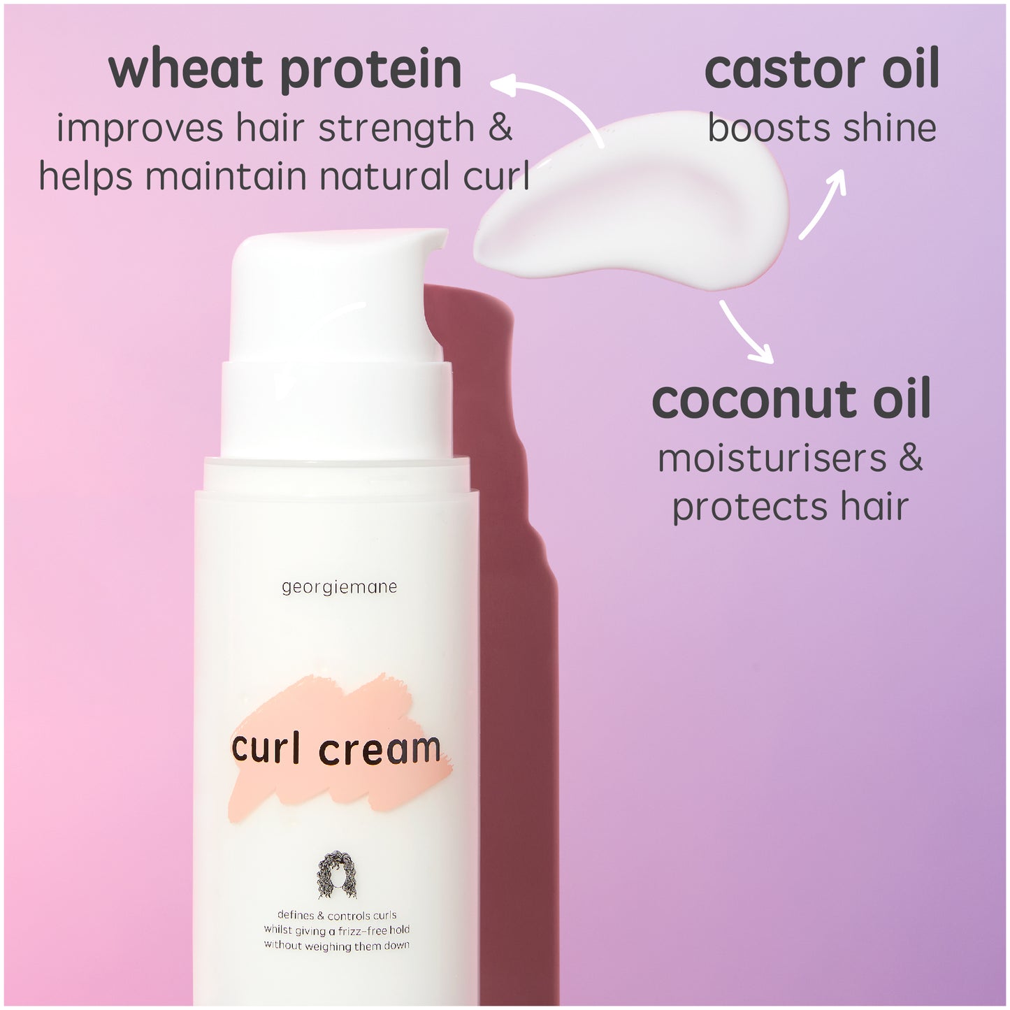 georgiemane Curl Cream 200ml