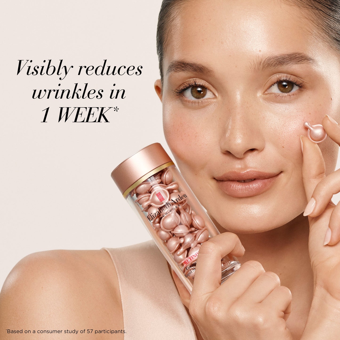Elizabeth Arden Retinol + HPR Ceramide Capsules Rapid Skin Renewing Serum 60 Piece