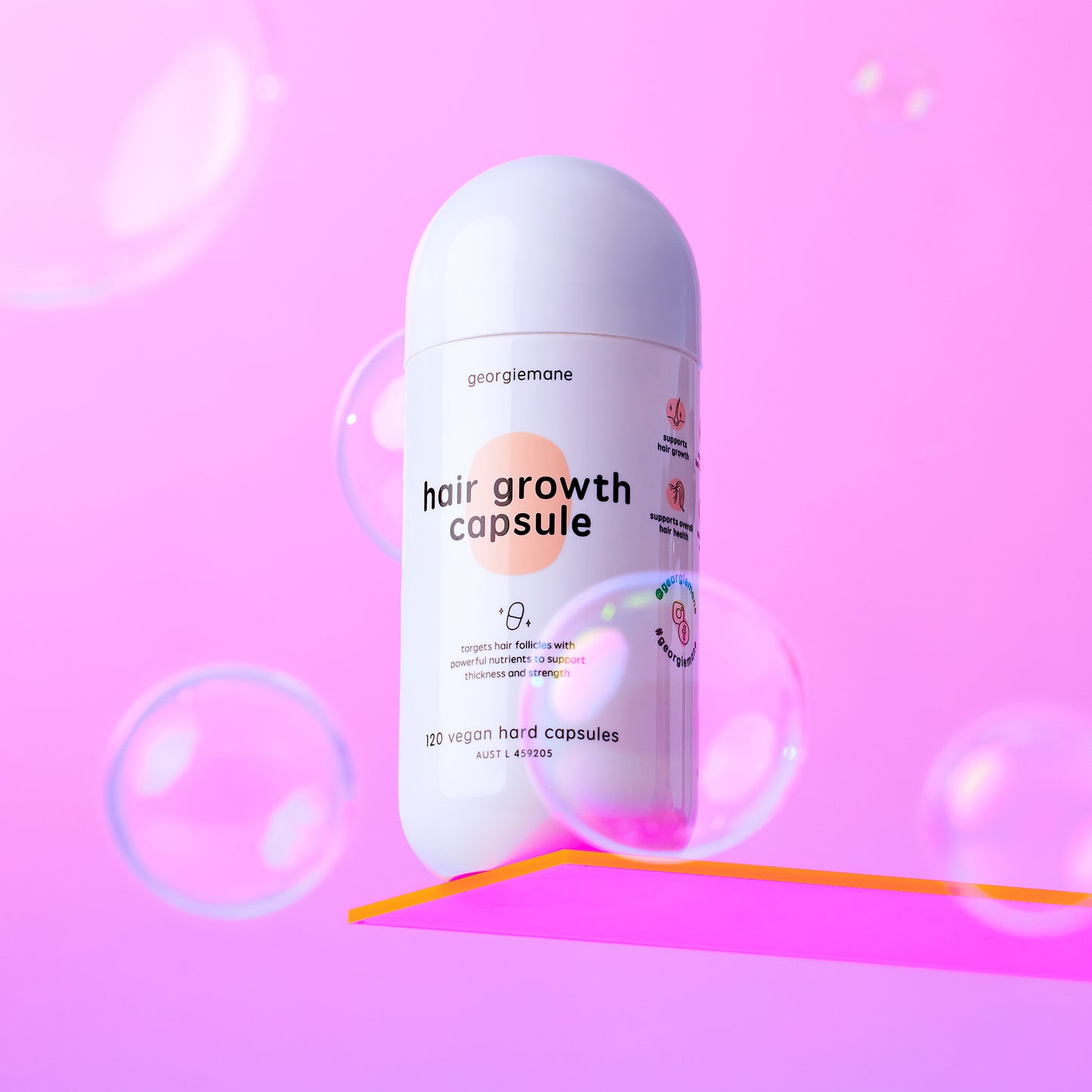 georgiemane Hair Growth Capsules x120