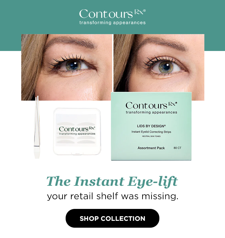 Contours Rx Lids by Design 7mm Eye Lift Strips - 80 Pack