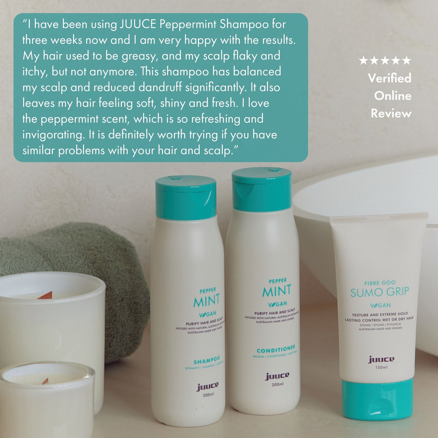 Juuce Peppermint Conditioner 300ml