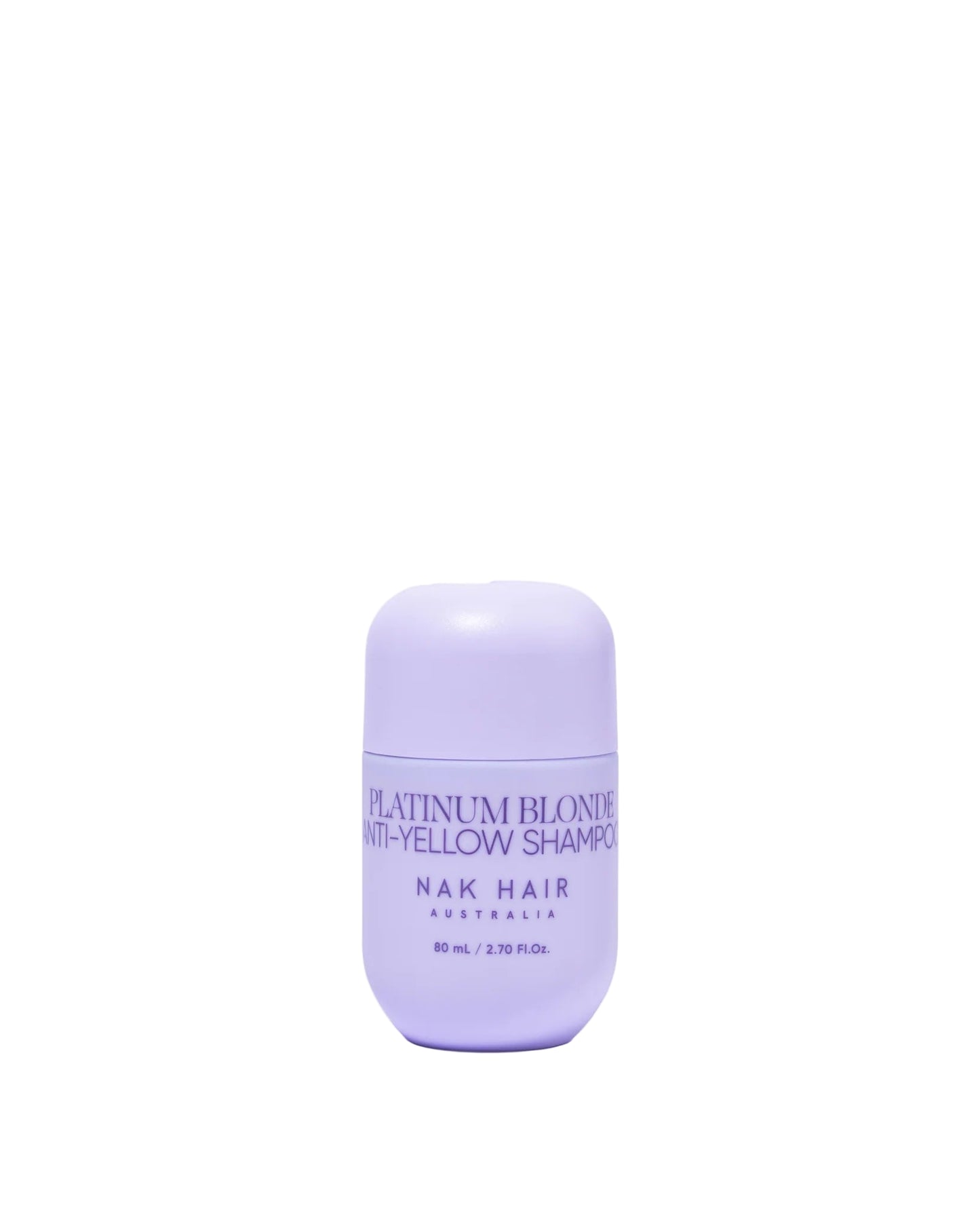 NAK Platinum Blonde Anti-Yellow Shampoo 80ml