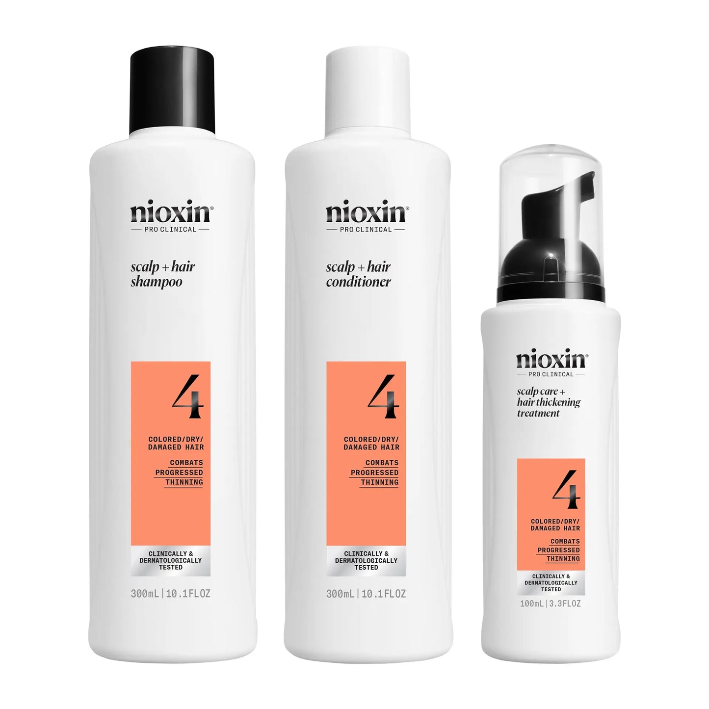 Nioxin Scalp + Hair Thickening System 4 Full Size Kit
