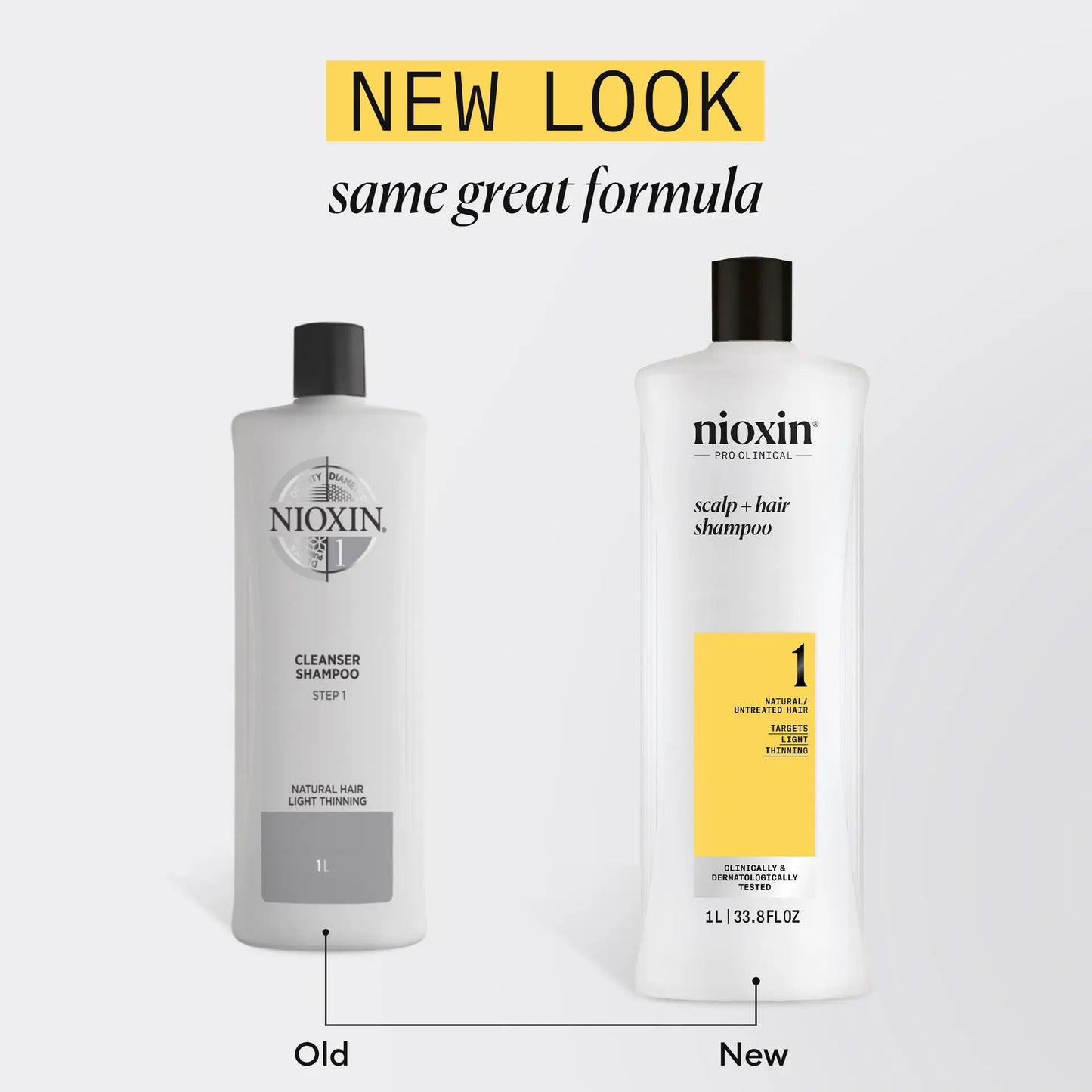 Nioxin Scalp + Hair Thickening System 1 Shampoo + Conditioner 1L Duo