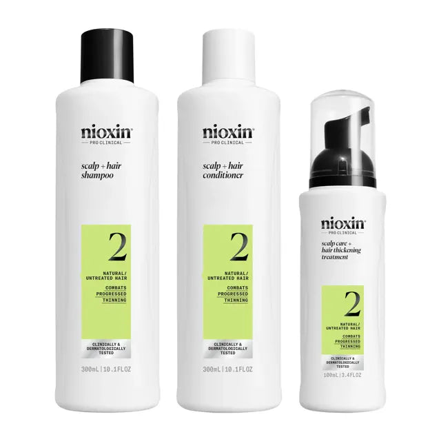 Nioxin Scalp + Hair Thickening System 2 Full Size Kit