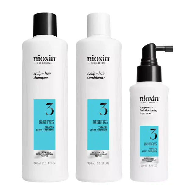 Nioxin Scalp + Hair Thickening System 3 Full Size Kit