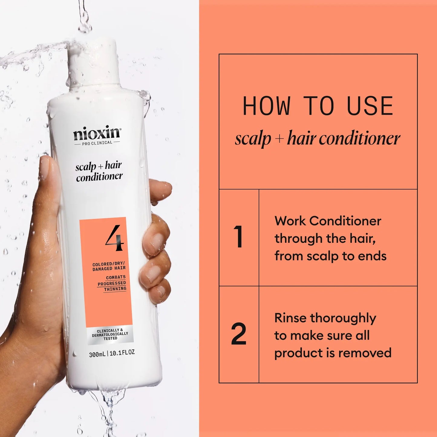 Nioxin Scalp + Hair Thickening System 4 Conditioner 300ml