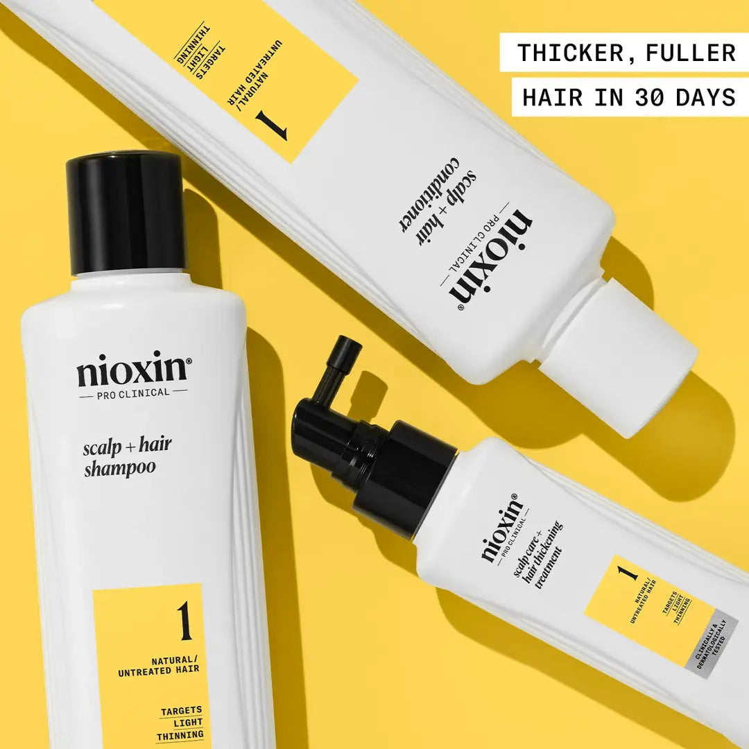 Nioxin Scalp + Hair Thickening System 1 Full Size Kit