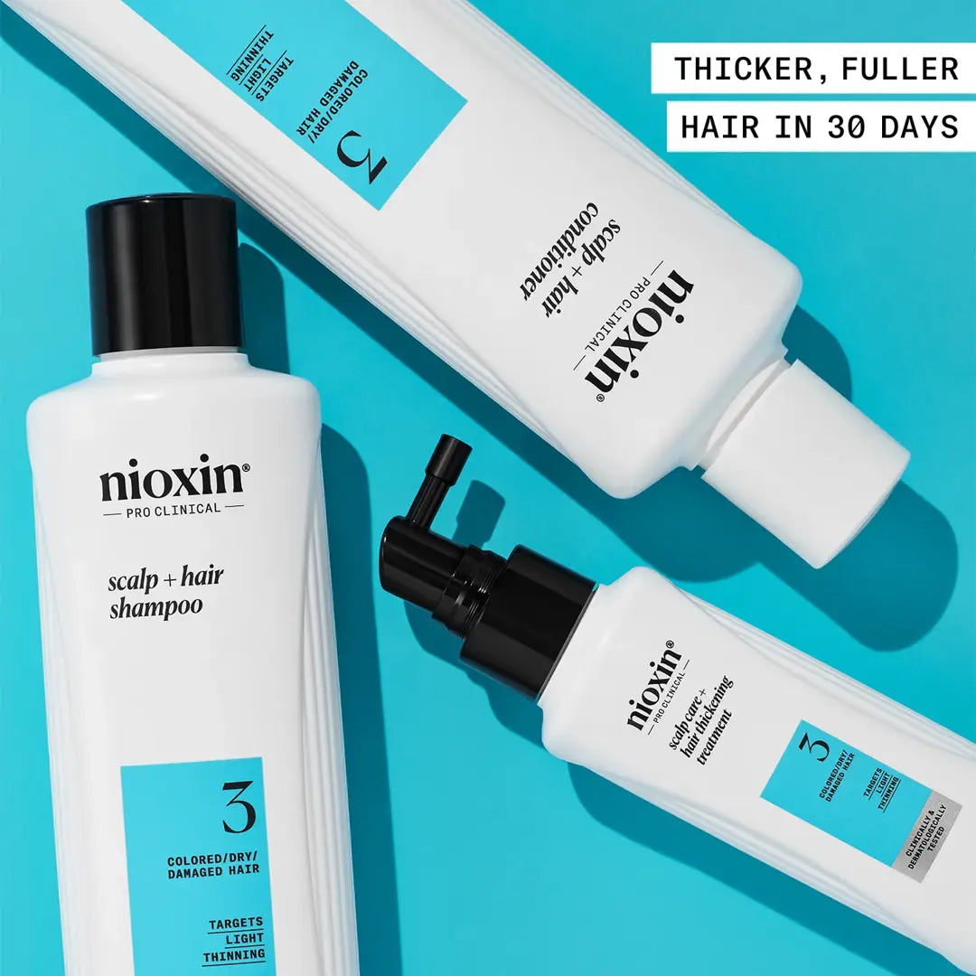 Nioxin Scalp + Hair Thickening System 3 Full Size Kit