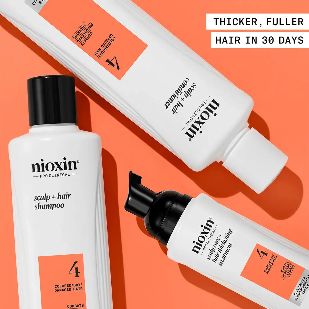 Nioxin Scalp + Hair Thickening System 4 Full Size Kit