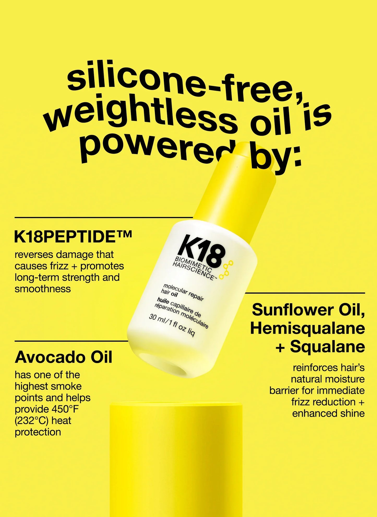 K18 Repair Hair Oil 30ml