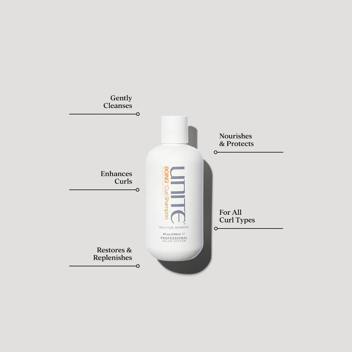 Unite Boing Curl Shampoo 236ml