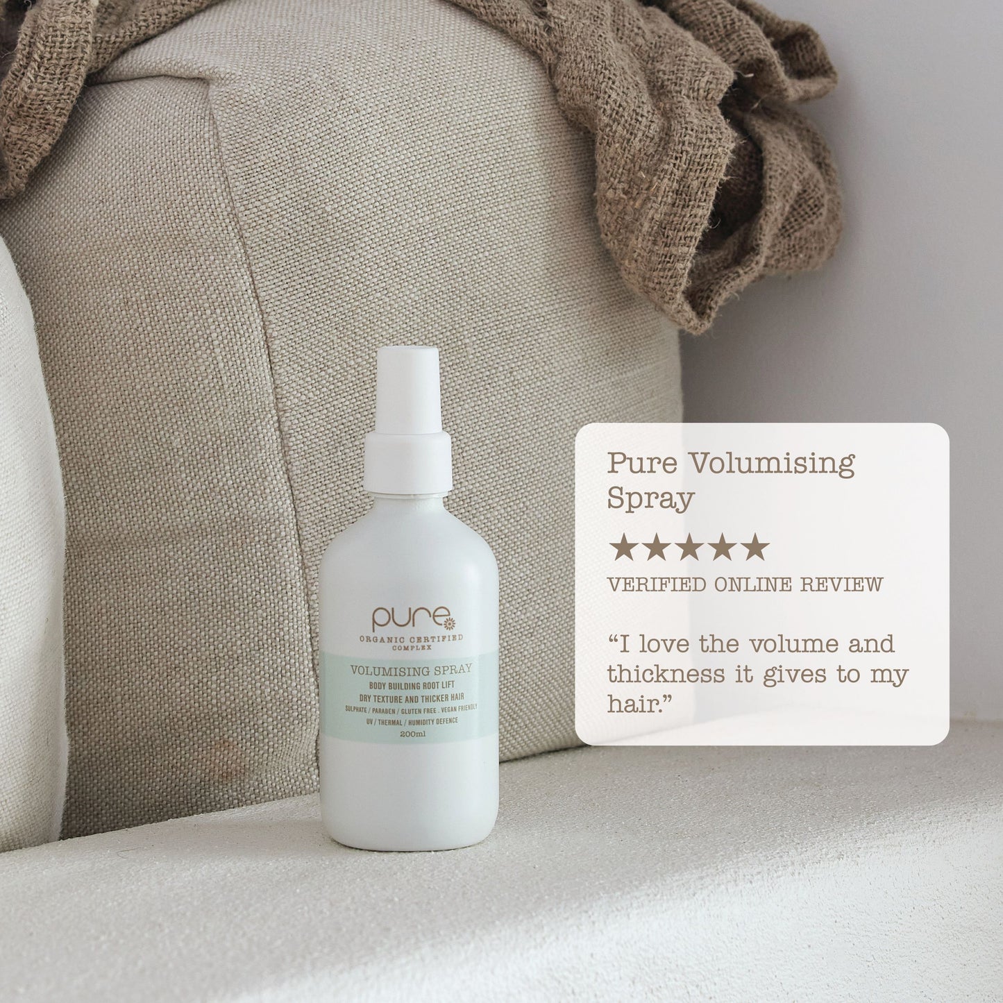 Pure Volumizing Spray 200ml
