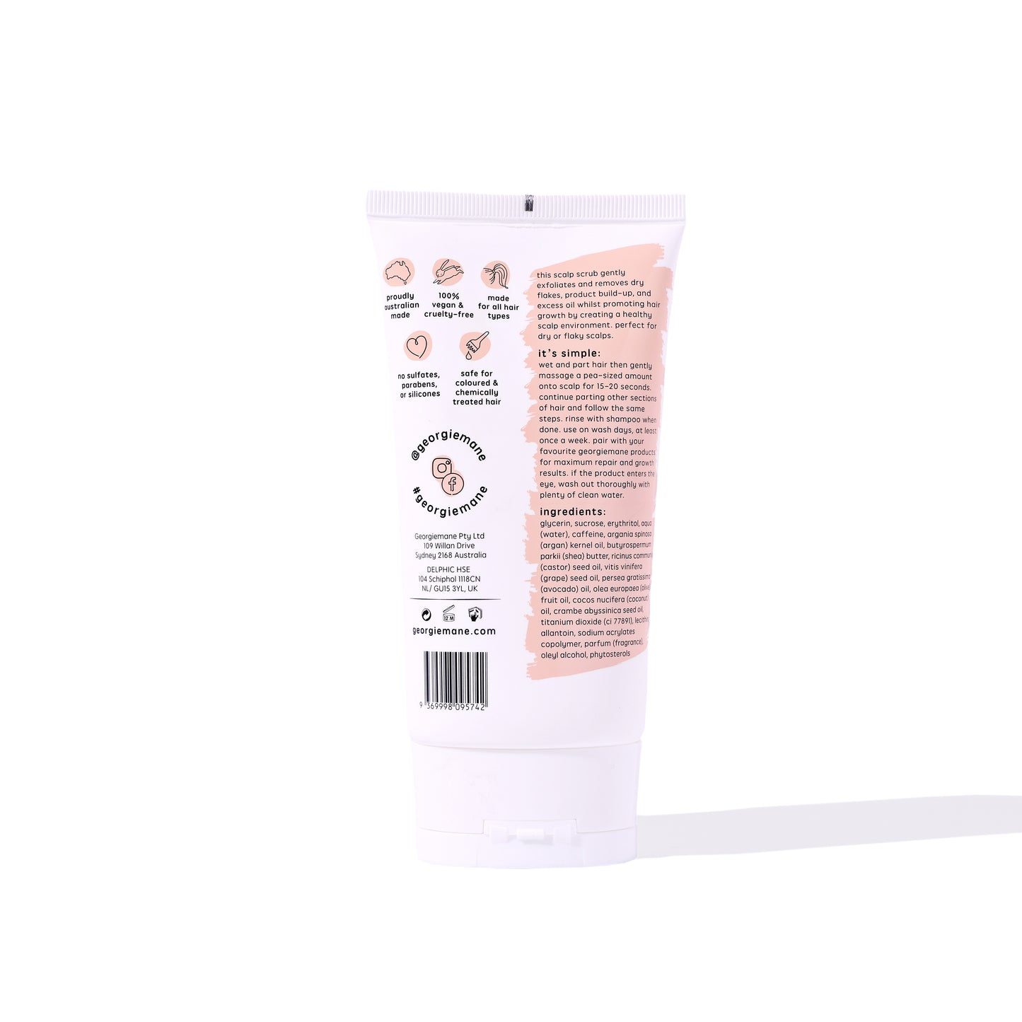 georgiemane Scalp Scrub 150ml