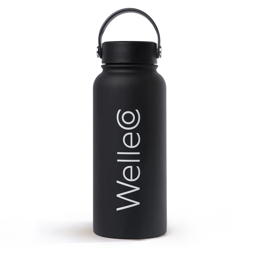 WelleCo Stainless Steel Hydrator Bottle 1L