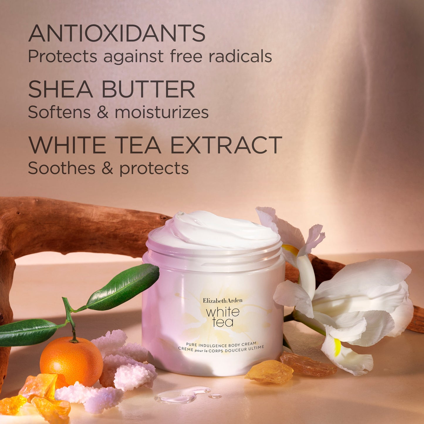 Elizabeth Arden White Tea Pure Indulgence Body Cream 400ml