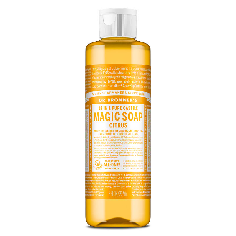 Dr. Bronner's Pure Castile Liquid Soap - Citrus 237ml