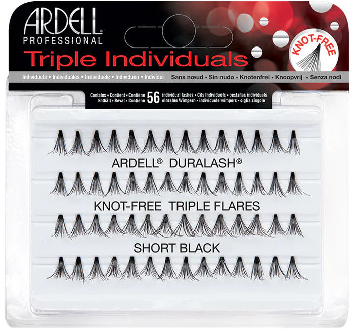 Ardell Triple Individuals - Short Black