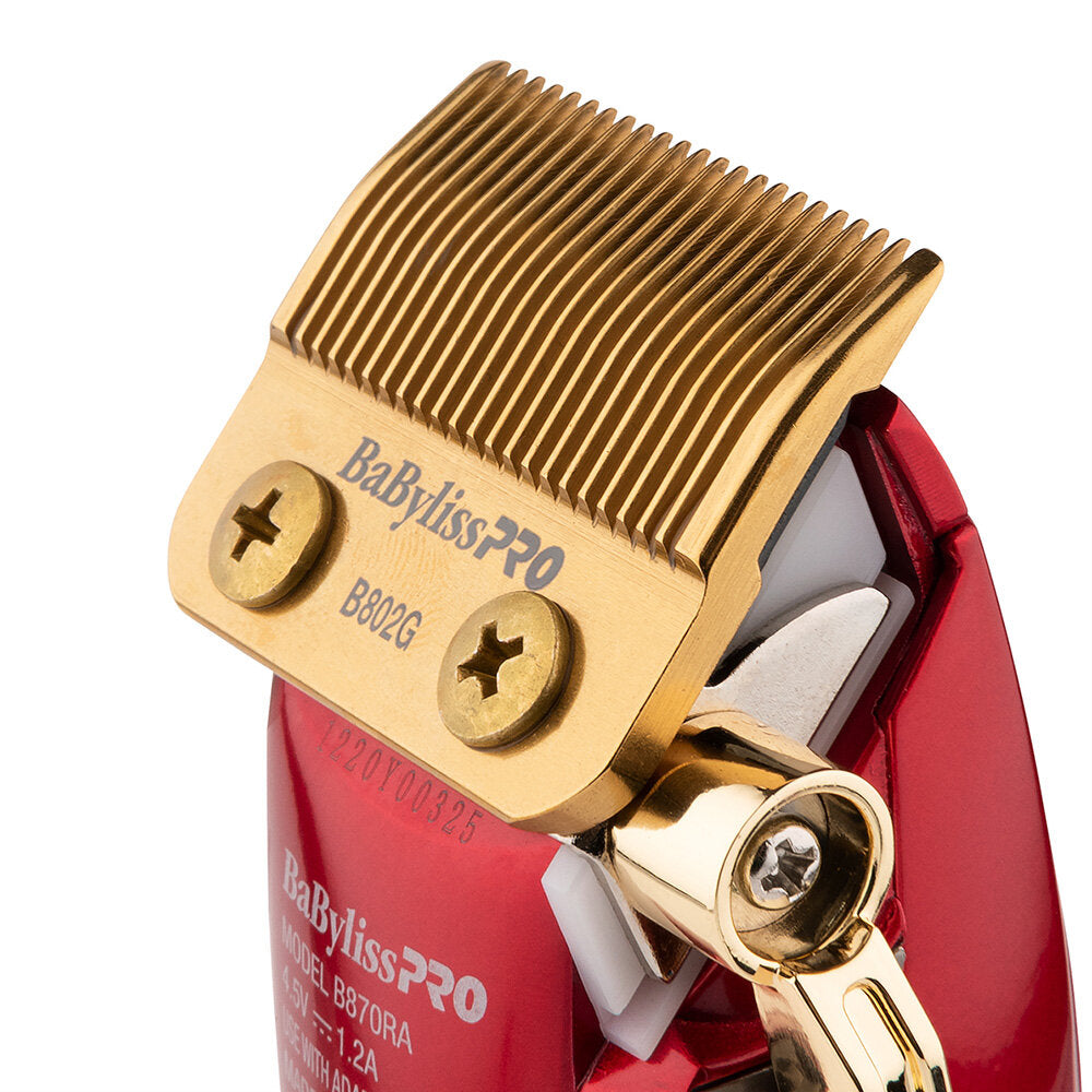 BaBylissPRO BaBylissPRO Red FX Lithium Clipper - Red Cord/Cordless Beard Care